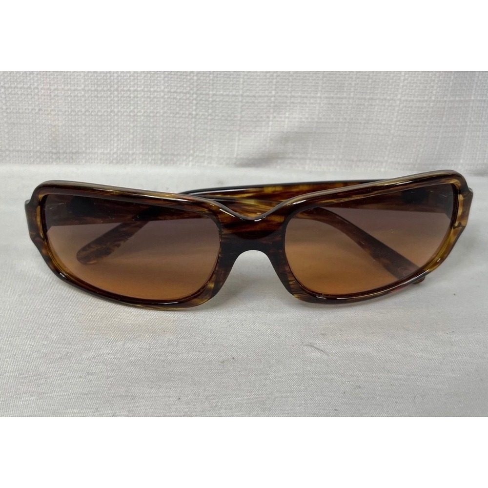 Von Zipper Lita Sunglasses Tortoise Shell Rectangular Frame Brown Gradient Lens